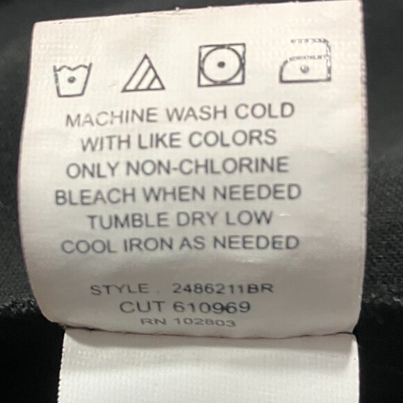 "Little Black Dress" by Briggs New York Size 12P EUC - Picture 6 of 6